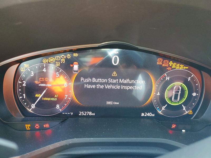 2025 Mazda Cx-70 VIN JM3KJDHC8S1108818 COPART salvage auction — WATER/FLOOD, Tx - Salvage Title-Flood Damage, sold $14,400 on 2026-09-04 (photo 9)