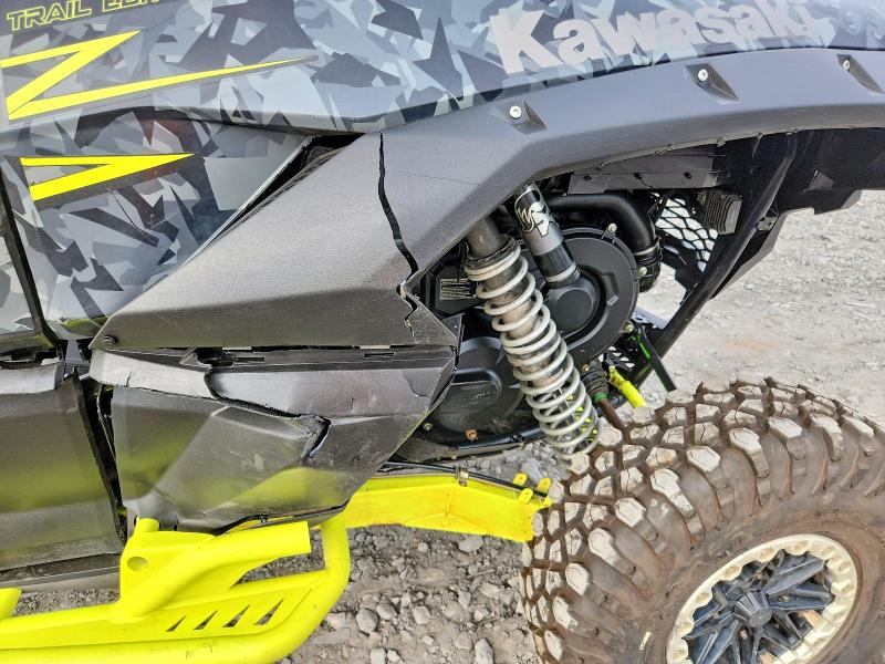2021 Kawasaki Krf 1000 VIN JKARFCB14MB501040 COPART salvage auction — SIDE, PA - CERT OF TTL-SLVG ALL-TERRAIN V, sold $7,500 on 2026-09-02 (photo 9)