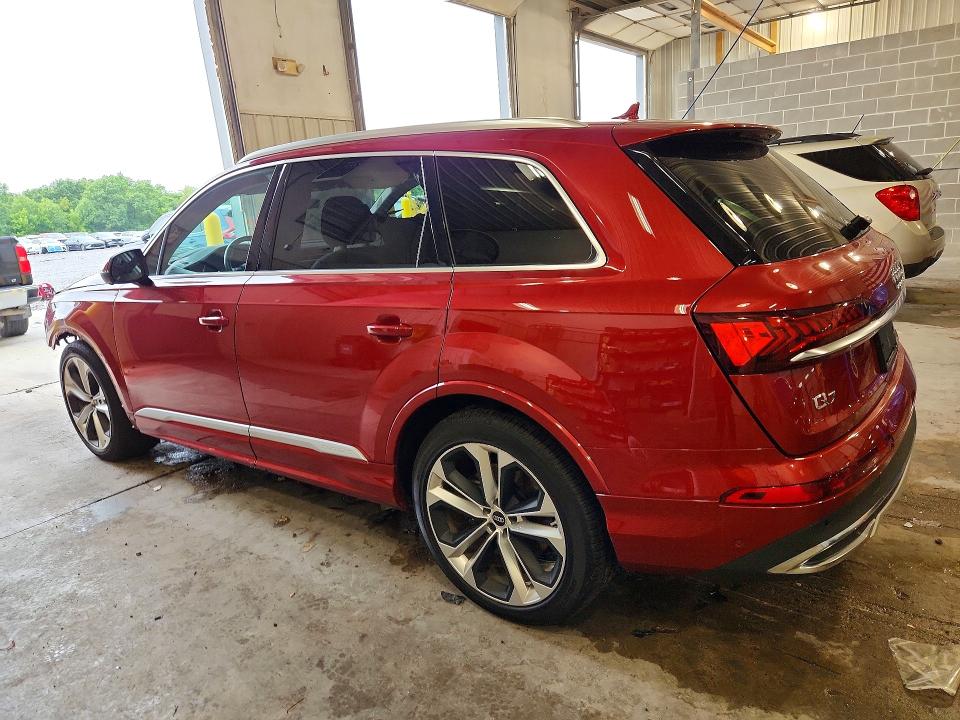 2023 Audi Q7 VIN WA1VXBF72PD012715 COPART salvage auction — FRONT END, Salvage Title, sold $25,000 on 2026-08-25 (photo 2)