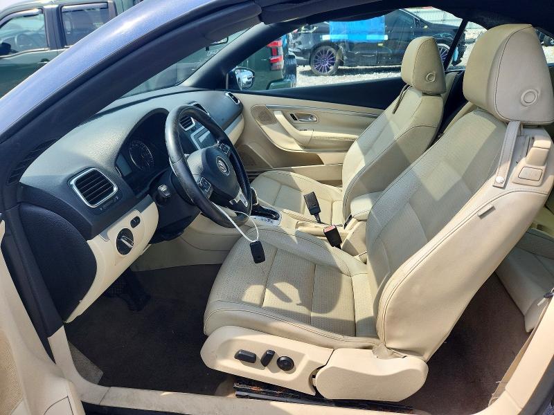 2012 Volkswagen Eos VIN WVWBW7AHXCV014046 COPART salvage auction — WATER/FLOOD, Mo - Certificate Of Title, sold $1,695 on 2026-08-12 (photo 7)