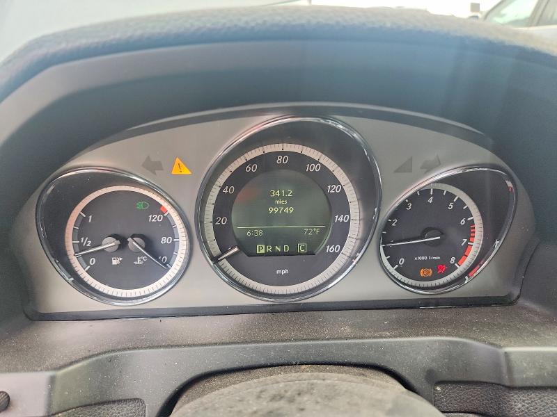 2009 Mercedes-benz C class VIN WDDGF56X19R052900 COPART salvage auction — NORMAL WEAR, IN - CERT OF TITLE - REBUILT VEHICL, sold $400 on 2026-08-07 (photo 9)