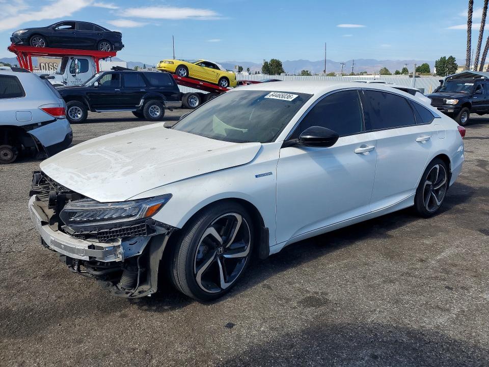 2022 Honda Accord VIN 1HGCV3F28NA001523 — COPART salvage auction photo