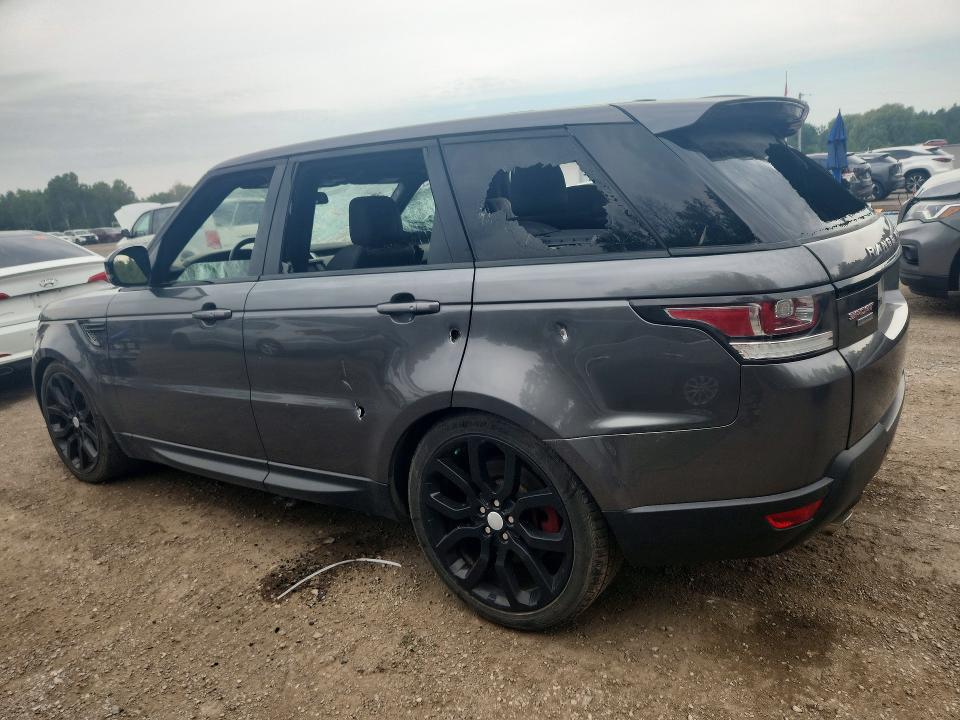 2016 Land rover Range rover sport VIN SALWR2EF9GA552506 COPART salvage auction — VANDALISM, ON - PERMIT NO BRAND - UNFIT, sold $9,400 on 2026-08-20 (photo 2)