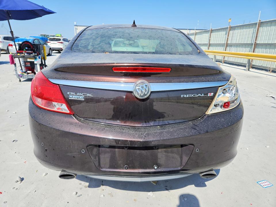 2011 Buick Regal VIN W04GV5EV5B1118165 COPART salvage auction — REAR END, TX - CERTIFICATE OF TITLE, sold $225 on 2026-09-04 (photo 6)
