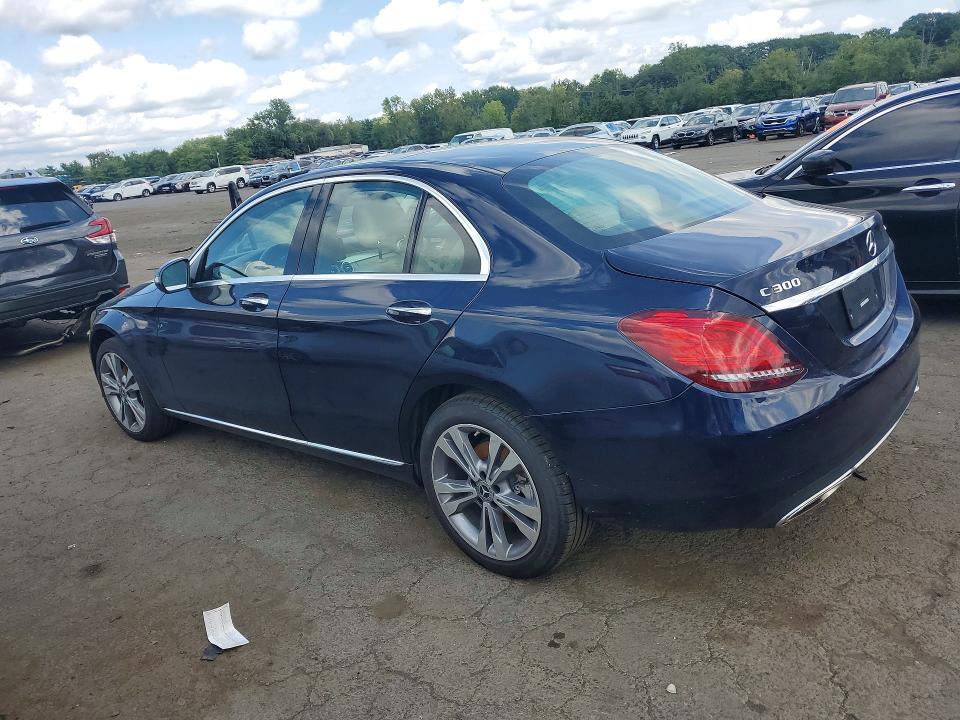 2019 Mercedes-benz C class VIN 55SWF8EB0KU290146 COPART salvage auction — SIDE, CT - CERT OF TITLE-SALVAGE, sold $8,200 on 2026-09-01 (photo 2)