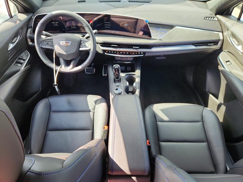 2025 Cadillac Xt4 VIN 1GYFZER46SF146612 COPART salvage auction — FRONT END, Tx - Salvage Vehicle Title, sold $7,800 on 2026-09-03 (photo 8)