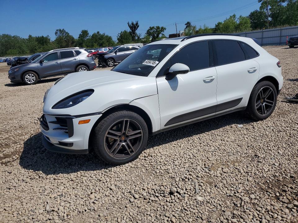 2021 Porsche Macan VIN WP1AA2A50MLB06149 — COPART salvage auction photo