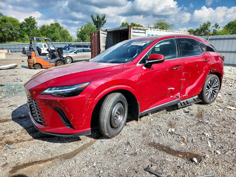 2025 Lexus VIN 2T2BAMCA0SC096976 COPART salvage auction — SIDE, Il - Salvage Certificate, sold $21,200 on 2026-09-16 (photo 1)