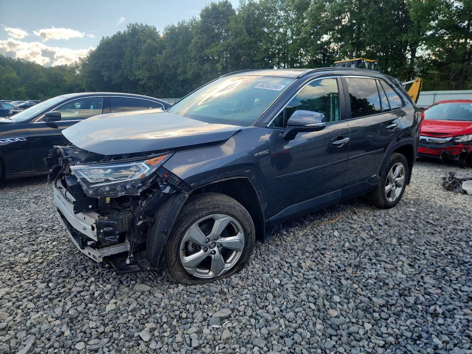 2021 Toyota Rav 4 VIN 4T3D6RFV9MU050341 — COPART salvage auction photo
