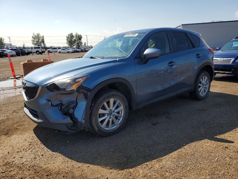 2014 Mazda Cx-5 VIN JM3KE4CY2E0390598 COPART salvage auction — FRONT END, Ab - Bos - Salvage, sold $2,050 on 2026-09-08 (photo 1)