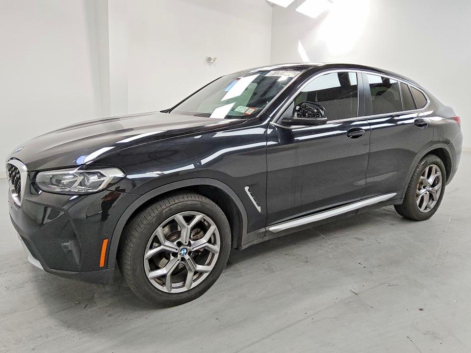 2022 BMW X4 VIN 5UX33DT08N9J72673 — COPART salvage auction photo