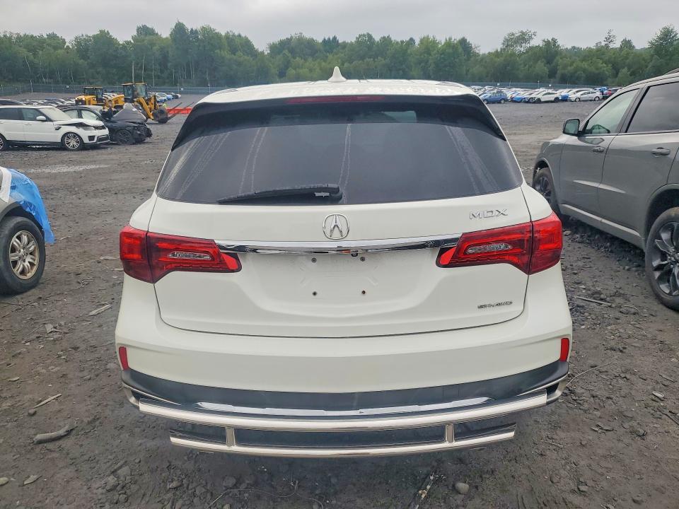 2017 Acura Mdx VIN 5FRYD4H32HB001806 COPART salvage auction — SIDE, Pa - Certificate Of Salvage, sold $8,500 on 2026-09-02 (photo 6)