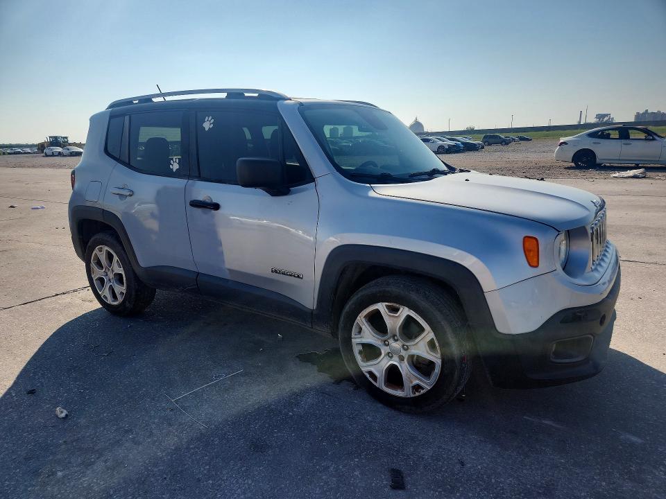 2016 Jeep Renegade VIN ZACCJBDT4GPD05239 COPART salvage auction — FRONT END, La - Certificate Of Title, sold $2,700 on 2026-08-12 (photo 4)
