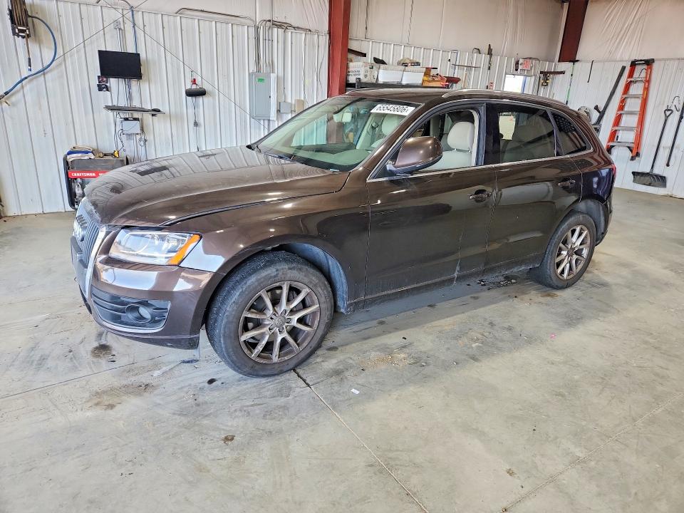 2012 Audi Q5 VIN WA1CFBFPXCA087121 COPART salvage auction — FRONT END, Mt - Certificate Of Title, sold $225 on 2026-09-07 (photo 1)