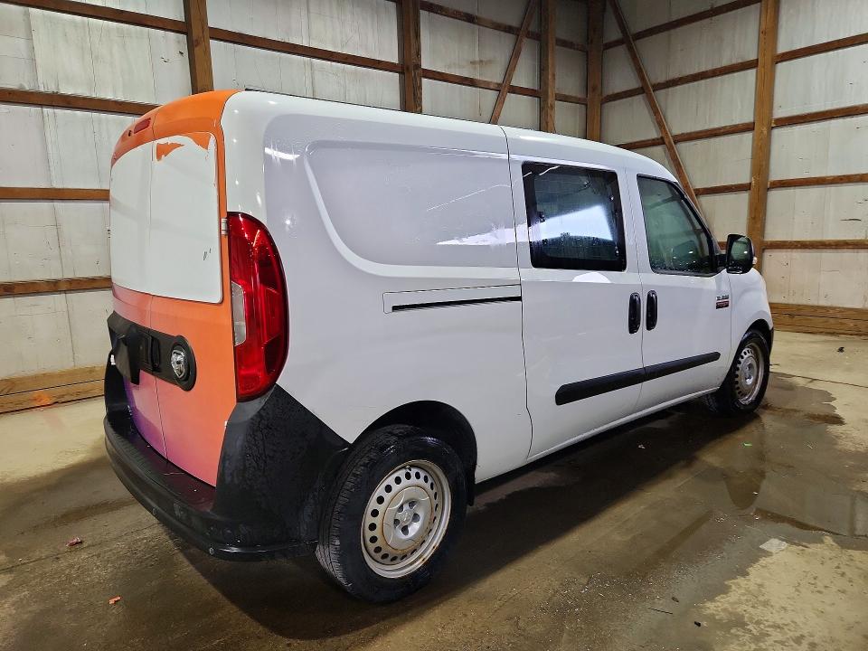 2021 Ram Promaster city VIN ZFBHRFAB8M6T72705 COPART salvage auction — MINOR DENT/SCRATCHES, OH - CERTIFICATE OF TITLE, sold $5,500 on 2026-08-18 (photo 3)