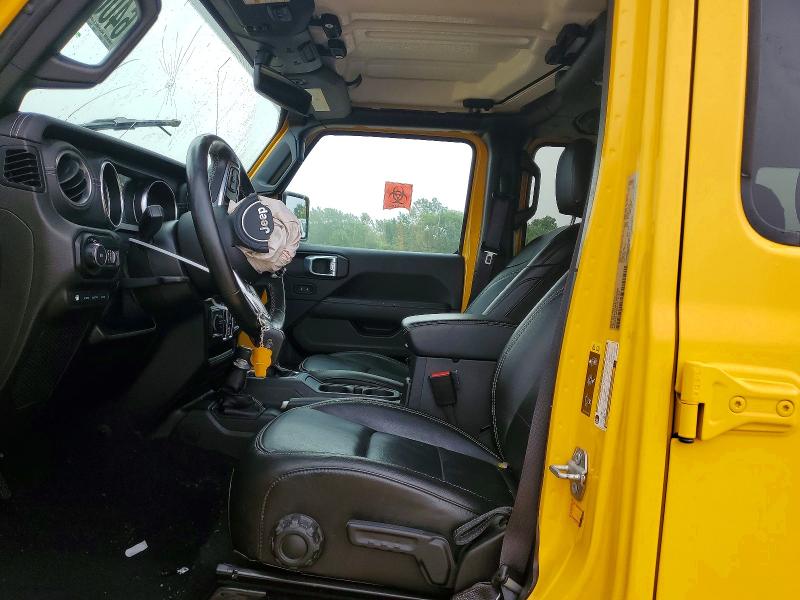 2021 Jeep Wrangler / VIN 1C4JJXP6XMW698768 COPART salvage auction — FRONT END, WV - SALVAGE CERTIFICATE, sold $11,500 on 2026-09-18 (photo 7)