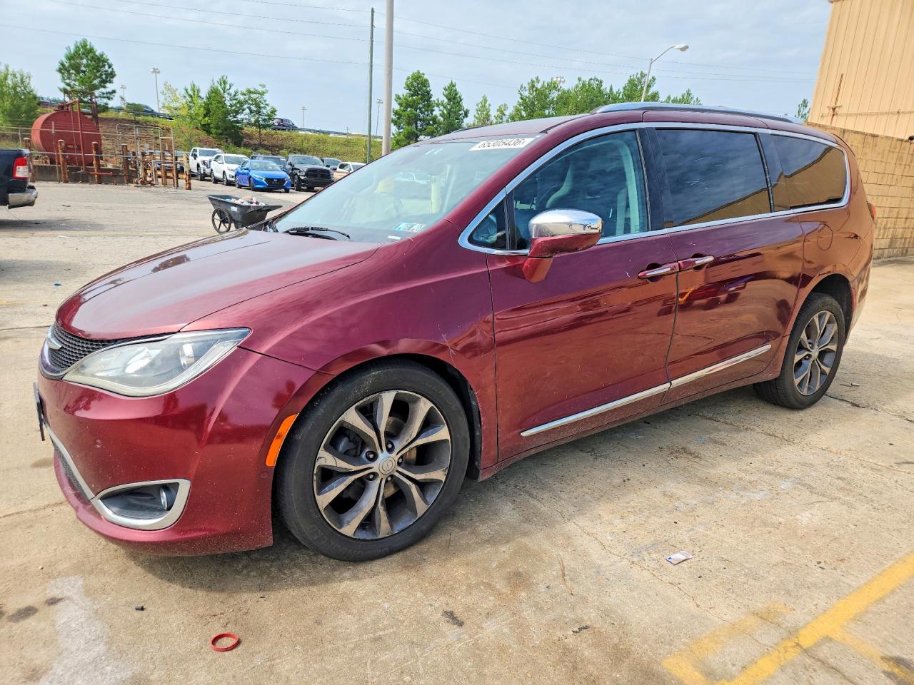 2017 Chrysler Pacifica VIN 2C4RC1GG5HR650709 COPART salvage auction — Front End, Ct - Clean Title, sold $3,150 on 2026-09-18 (photo 1)