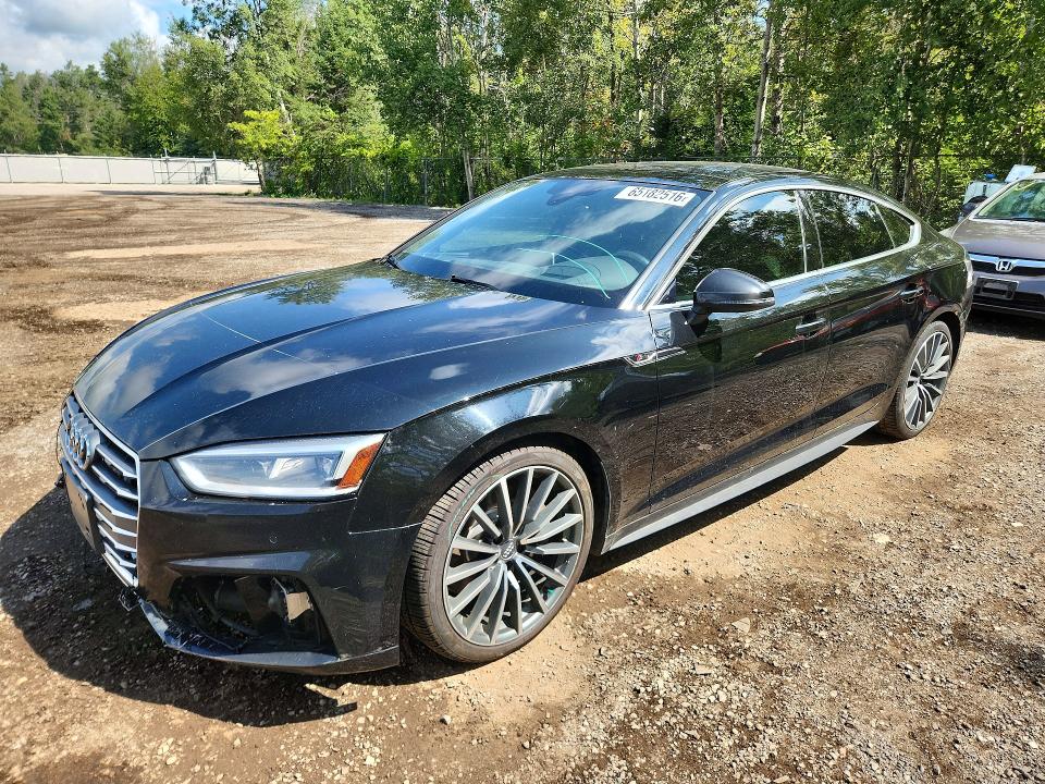 2018 Audi A5 VIN WAUFNCF53JA003628 — COPART salvage auction photo