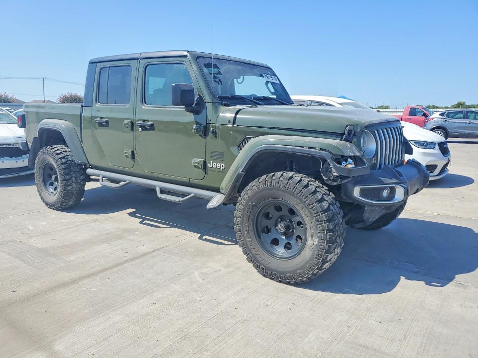 2023 Jeep Gladiator VIN 1C6HJTFG8PL549130 COPART salvage auction — FRONT END, TX - CERTIFICATE OF TITLE, sold $20,900 on 2026-10-15 (photo 4)