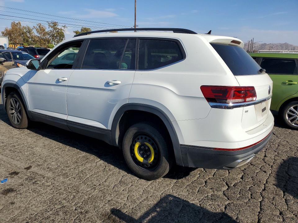 2021 Volkswagen Atlas VIN 1V2DP2CA8MC559229 COPART salvage auction — MECHANICAL, Ca - Lien Papers-Clean Or Ac, sold $3,750 on 2026-10-01 (photo 2)