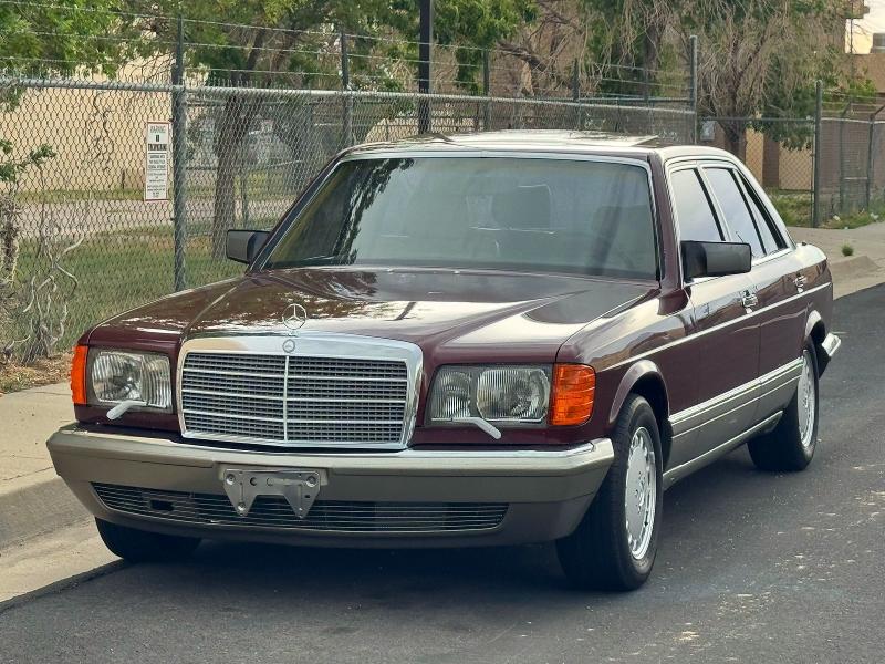 1986 Mercedes-benz 560 VIN WDBCA3902GA206649 COPART salvage auction — MINOR DENT/SCRATCHES, NM - CERTIFICATE OF TITLE (P), sold $11,000 on 2026-08-13 (photo 2)