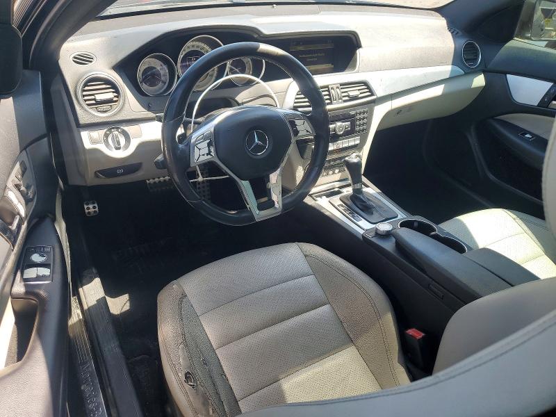 2012 Mercedes-benz C class VIN WDDGJ4HB9CF932455 COPART salvage auction — SIDE, CA - DIS/DLR/EXP ONLY LIEN PAPERS, sold $525 on 2026-08-13 (photo 8)