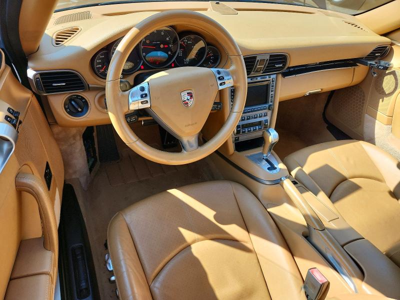 2008 Porsche 911 VIN WP0CA29968S765382 COPART salvage auction — FRONT END, CT - CERTIFICATE OF TITLE, sold $15,100 on 2026-08-07 (photo 8)
