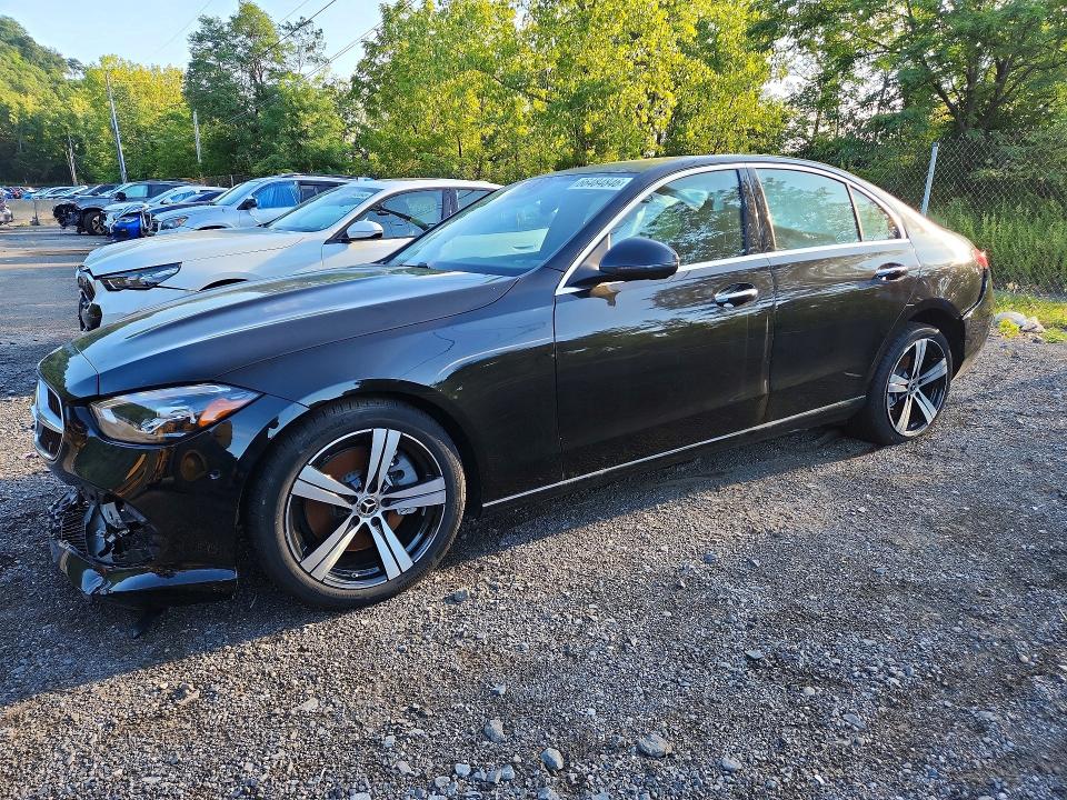 2025 Mercedes-benz C class VIN W1KAF4HB1SR271122 — COPART salvage auction photo