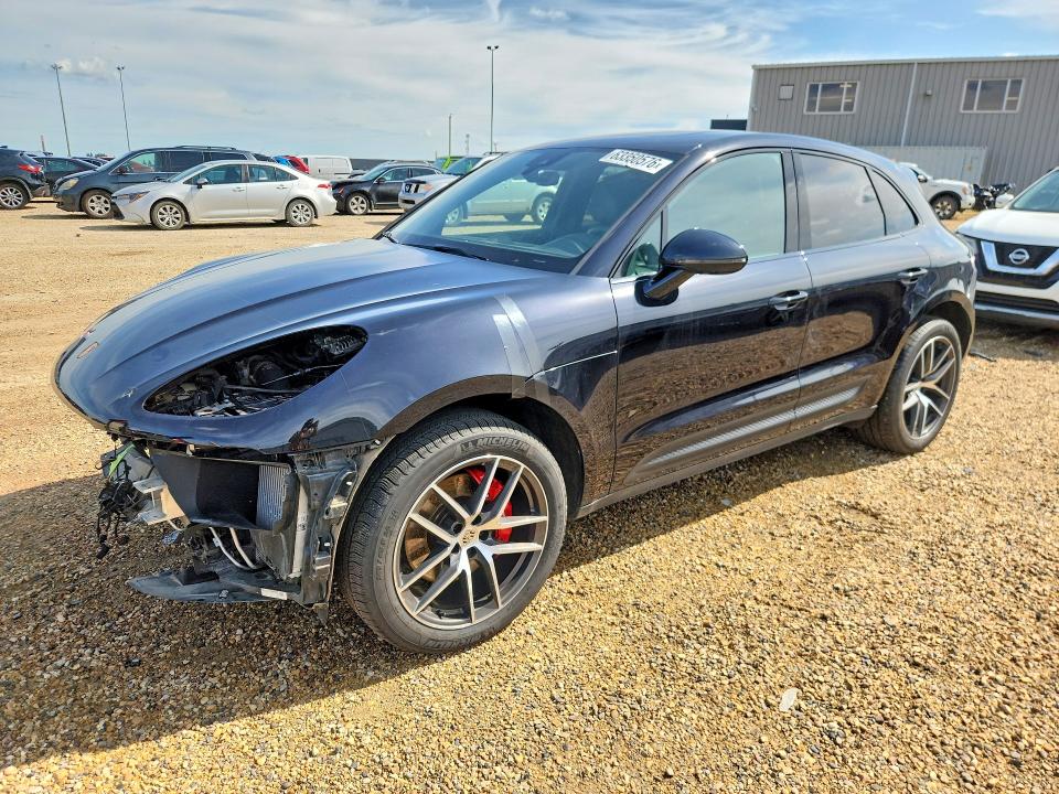 2025 Porsche Macan VIN WP1AG2A52SLB40945 COPART salvage auction — FRONT END, Ab - Bos - Salvage, sold $32,750 on 2026-09-24 (photo 1)