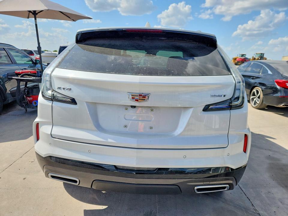 2025 Cadillac Xt4 VIN 1GYFZER46SF146612 COPART salvage auction — FRONT END, Tx - Salvage Vehicle Title, sold $7,800 on 2026-09-03 (photo 6)