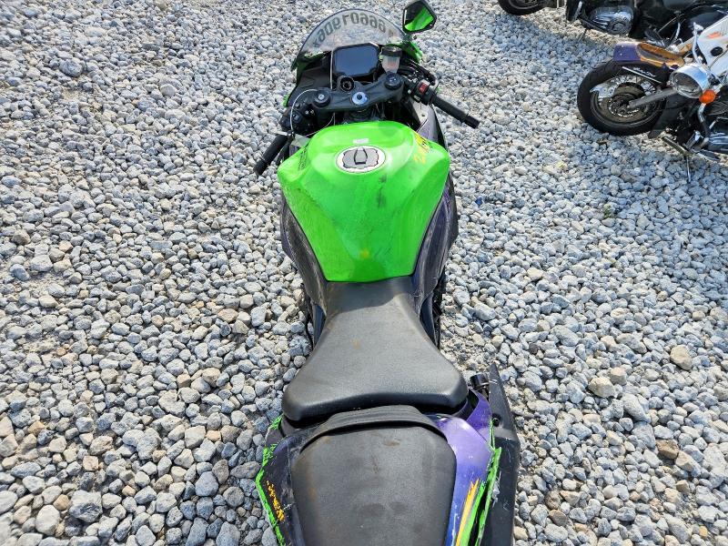 2025 Kawasaki Ninja VIN JKBZXJK17SA009120 COPART salvage auction — VANDALISM, Oh - Cert Of Title-Salvage, sold $3,250 on 2026-09-11 (photo 6)