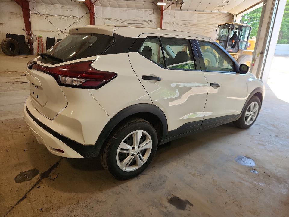 2024 Nissan Kicks VIN 3N1CP5BV2RL532268 COPART salvage auction — FRONT END, VT - CERTIFICATE OF TITLE, sold $7,800 on 2026-08-18 (photo 3)