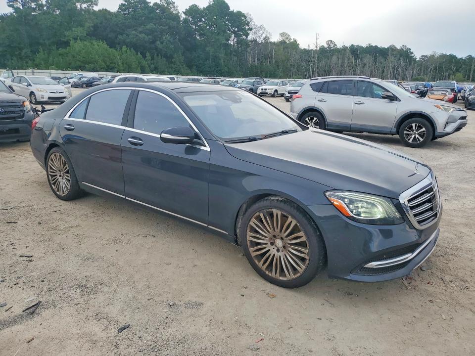 2019 Mercedes-benz S-klasse VIN WDDUG8DB9KA440213 COPART salvage auction — REAR END, SC - CERT OF TITLE-SALVAGE, sold $15,800 on 2026-08-26 (photo 4)