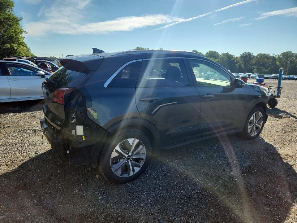 2022 Kia Niro VIN KNDCC3LG6N5160327 COPART salvage auction — FRONT END, NJ - CERTIFICATE OF TITLE, sold $8,400 on 2026-08-17 (photo 3)