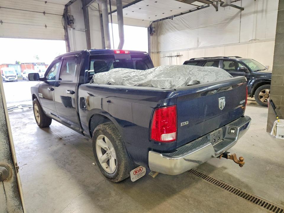 2018 Ram 1500 VIN 1C6RR7LT9JS107220 COPART salvage auction — FRONT END, AK - CERTIFICATE OF VEHICLE TITLE, sold $10,700 on 2026-08-11 (photo 2)