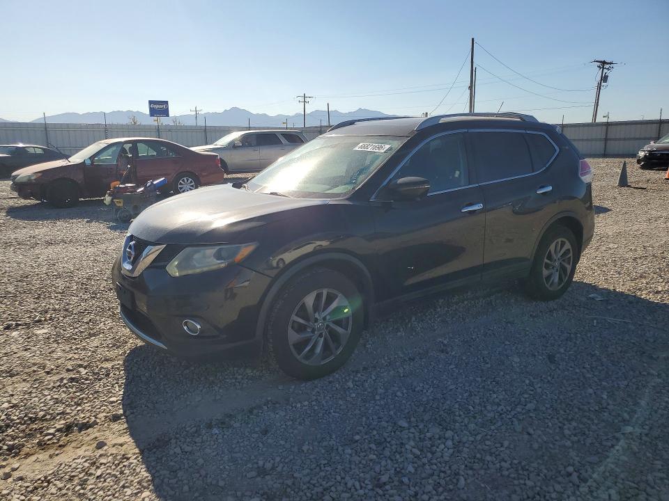 2016 Nissan Rogue VIN 5N1AT2MV3GC740742 COPART salvage auction — MINOR DENT/SCRATCHES, Ut - Certificate Of Title, sold $125 on 2026-09-06 (photo 1)