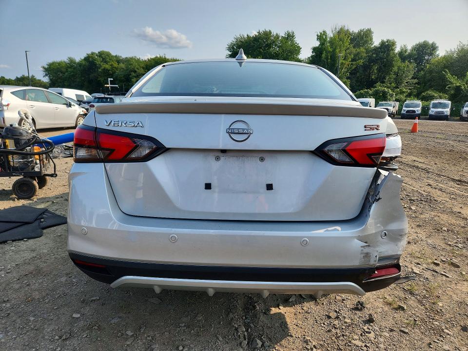 2025 Nissan Versa VIN 3N1CN8FV3SL842775 COPART salvage auction — REAR END, MD - CERTIFICATE OF TITLE (P), sold $9,100 on 2026-08-17 (photo 6)