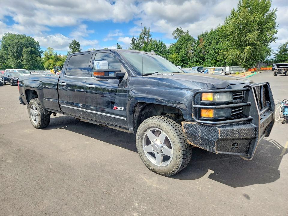 2015 Chevrolet Silverado 2500 VIN 1GC1KWE80FF644751 COPART salvage auction — FRONT END, WY - CERTIFICATE OF TITLE, sold $9,500 on 2026-08-31 (photo 4)