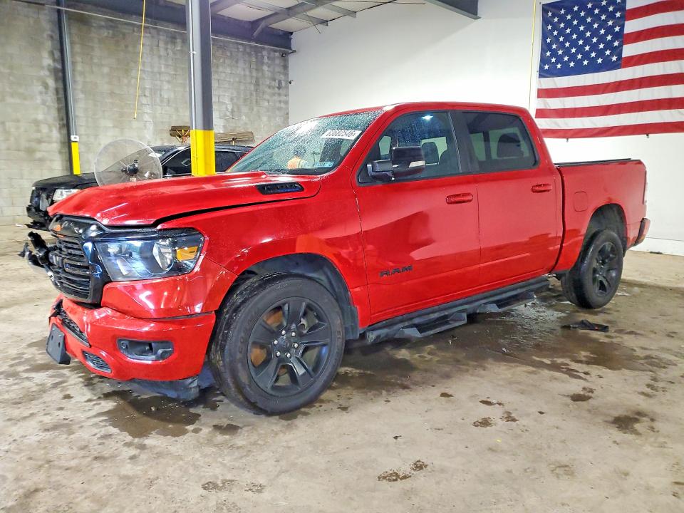 2021 Ram 1500 VIN 1C6SRFFT5MN680349 COPART salvage auction — FRONT END, Pa - Certificate Of Salvage, sold $10,400 on 2026-09-02 (photo 1)