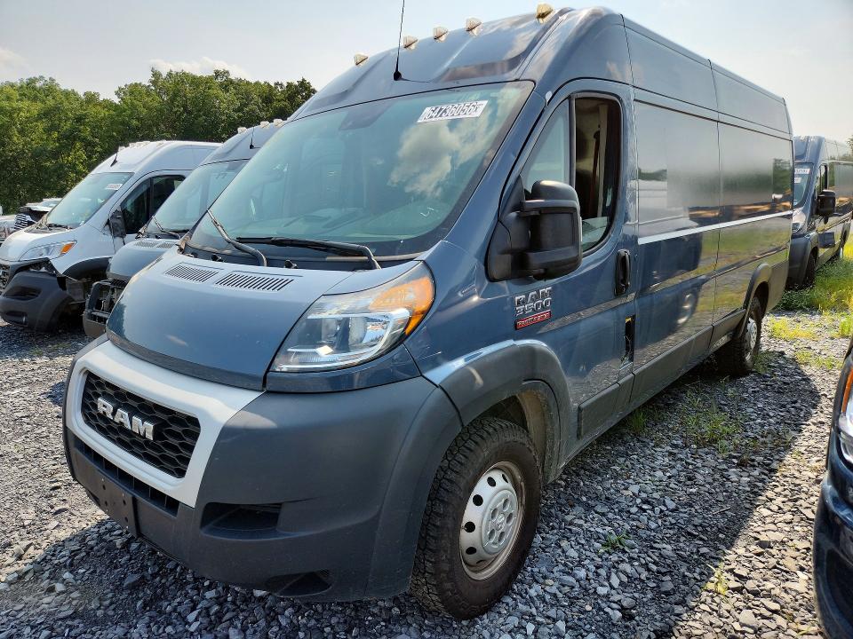 2021 Ram Promaster 3500 VIN 3C6MRVJG1ME550120 — COPART salvage auction photo