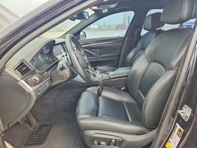 2016 BMW 5er VIN WBA5B3C56GD549355 COPART salvage auction — HAIL, Ok - Cert Of Title-Salvage, sold $6,600 on 2026-08-21 (photo 7)
