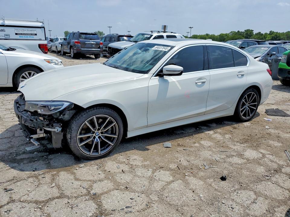 2020 BMW 3er VIN 3MW5R7J04L8B35850 — COPART salvage auction photo