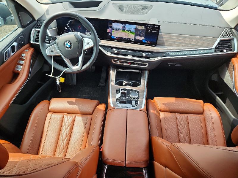 2025 BMW X7 VIN 5UX23EM03S9Z99752 COPART salvage auction — SIDE, Il - Salvage Certificate, sold $48,500 on 2026-09-29 (photo 8)