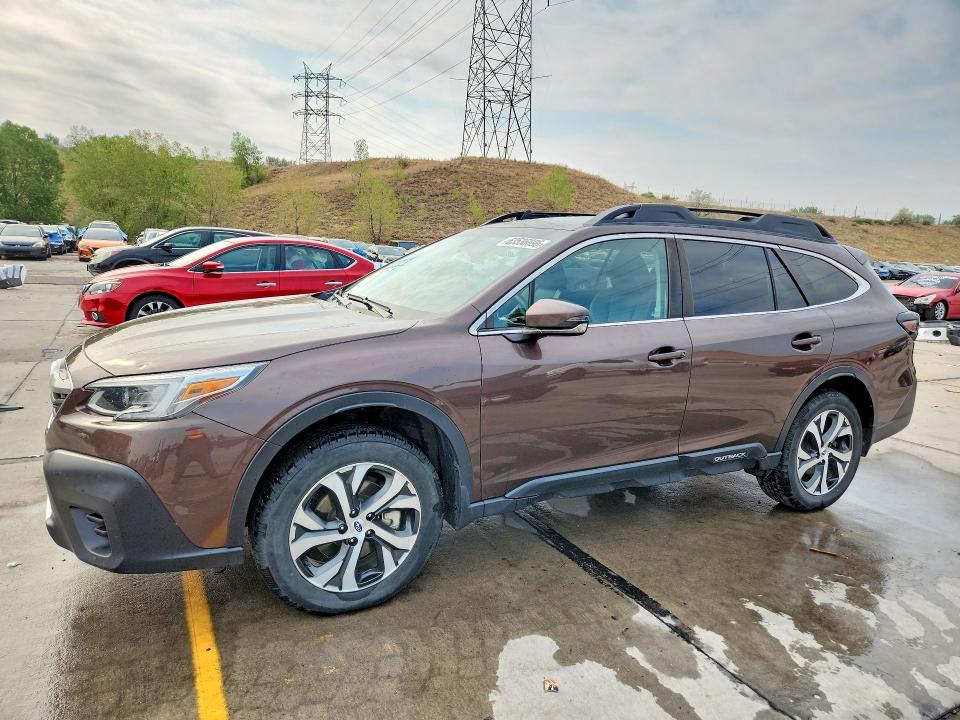 2021 Subaru Outback VIN 4S4BTAMC9M3127808 — COPART salvage auction photo