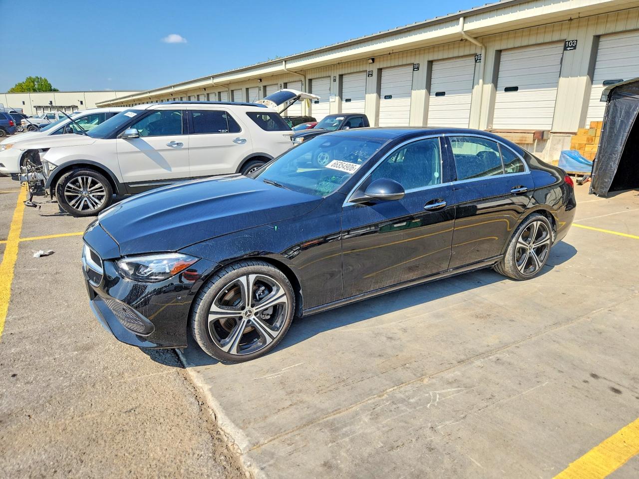 2025 Mercedes-Benz C-Class VIN W1KAF4GB2SR274905 — COPART salvage auction photo
