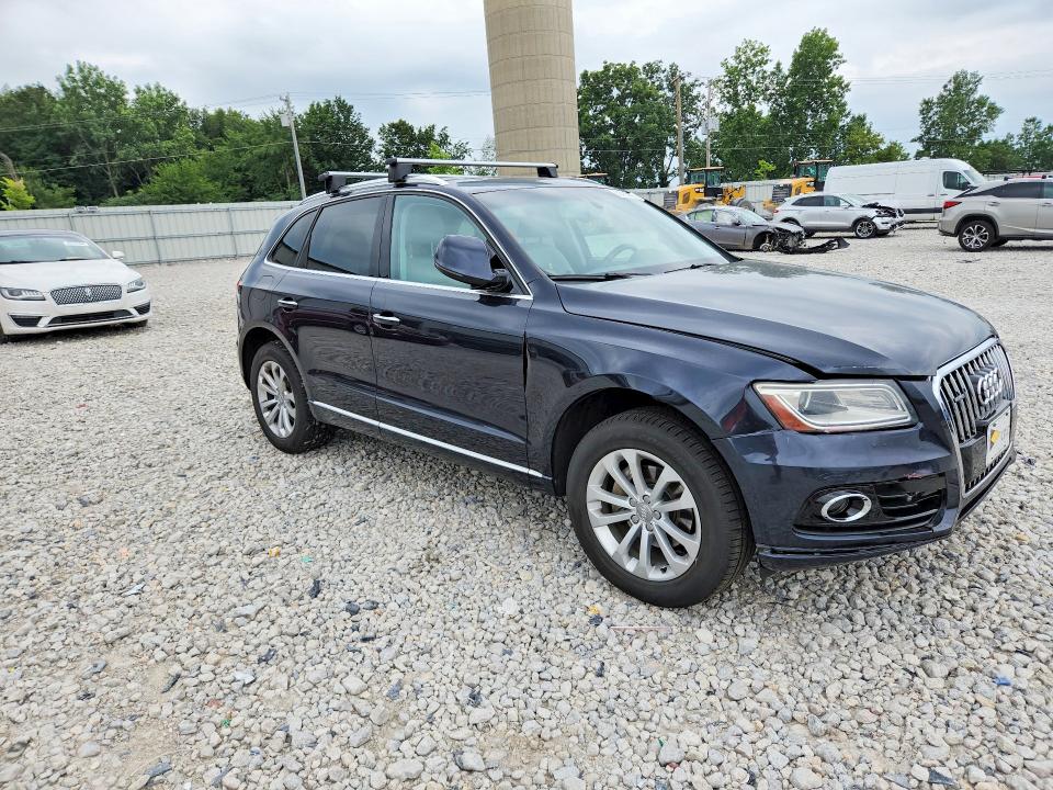 2016 Audi Q5 VIN WA1L2AFP5GA061716 COPART salvage auction — FRONT END, Mi - Certificate Of Title, sold $1,850 on 2026-08-27 (photo 4)