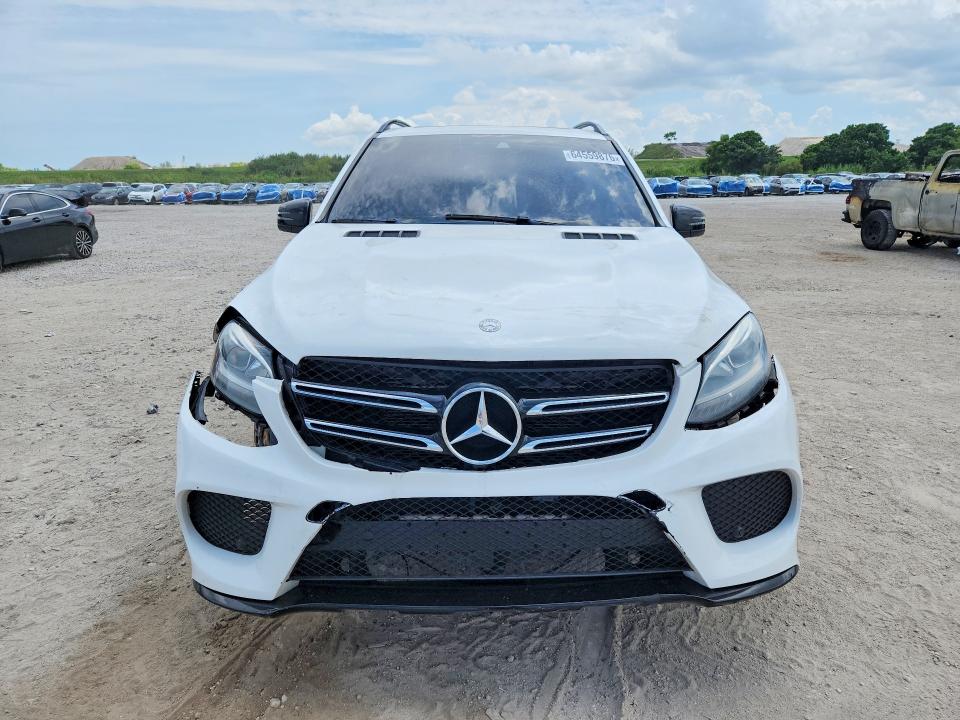 2017 Mercedes-benz Gle VIN 4JGDA5JB0HA815201 COPART salvage auction — FRONT END, Salvage Title, sold $9,000 on 2026-08-25 (photo 5)