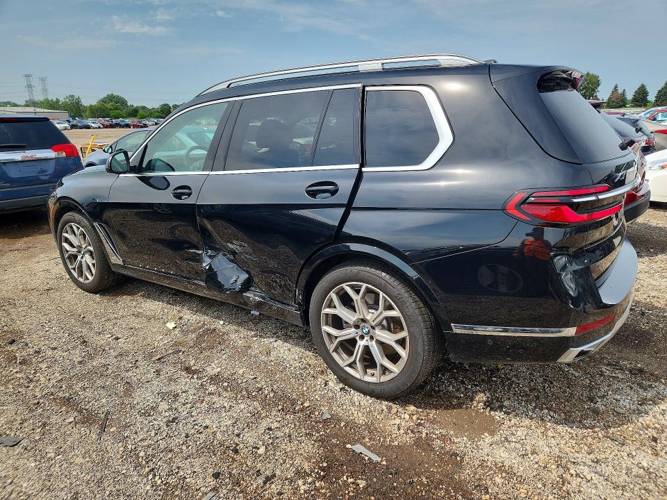 2025 BMW X7 VIN 5UX23EM03S9Z99752 COPART salvage auction — SIDE, Il - Salvage Certificate, sold $48,500 on 2026-09-29 (photo 2)