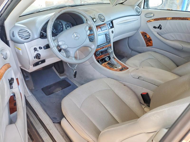 2005 Mercedes-benz Clk-class VIN WDBTK75J55F127945 COPART salvage auction — FRONT END, CA - DIS/DLR/EXP ONLY CLEAN TITLE, sold $450 on 2026-08-18 (photo 8)