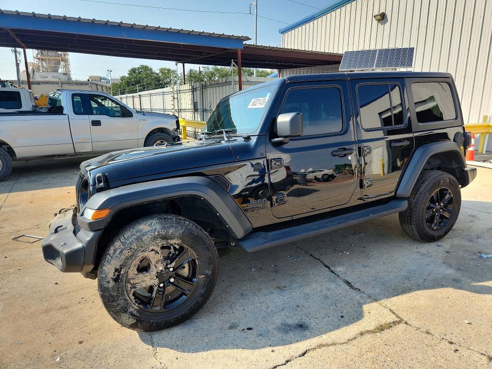 2021 Jeep Wrangler / VIN 1C4HJXDN5MW792812 — COPART salvage auction photo